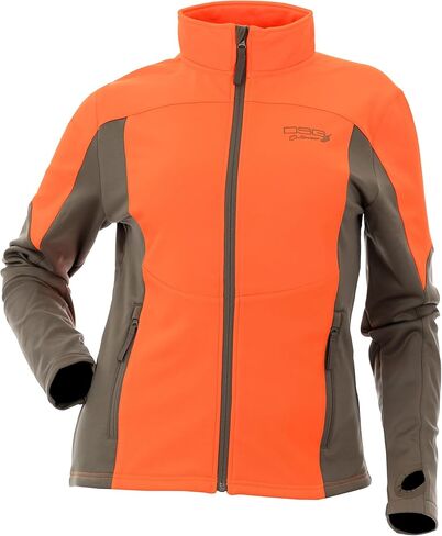 DSG Outerwear Upland Zip Up, Blaze Orange/Stone in Saudi Arabia