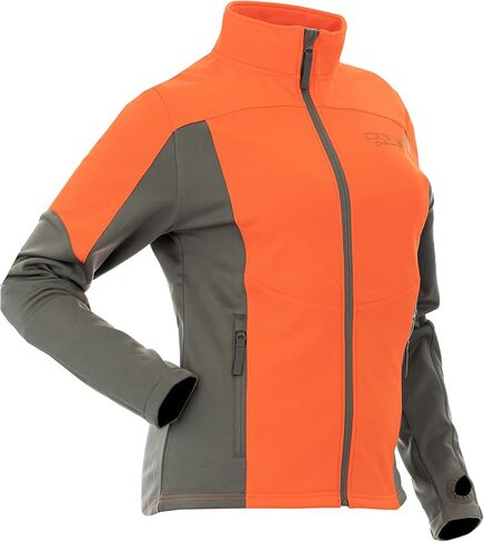 DSG Outerwear Upland Zip Up, Blaze Orange/Stone in Saudi Arabia