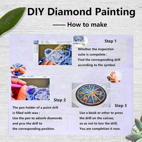 Vaiieyo 5d DIY مجموعات فن الماس للبالغين بقرة ، مناظر شتوية للفن الماس ، وأطقم الطلاء الماس كاملة الحفر جولة الحرف اليدوية للمنزل ديكور جدار ديكور هدية 12x16 بوصة in Kuwait