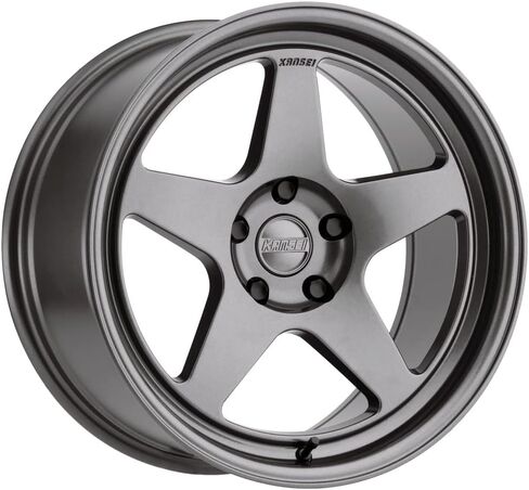 Kansei K12G KNP Gun Metal Wheel (17 x 9. inches /5 x 114 mm, 22 mm Offset) in Saudi Arabia