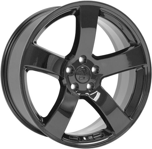 OE Wheels LLC DG12-20080-5115-24B1 Satin Black Wheel Painted (20 x 8. inches /5 x 115 mm, 24 mm Offset) in Saudi Arabia