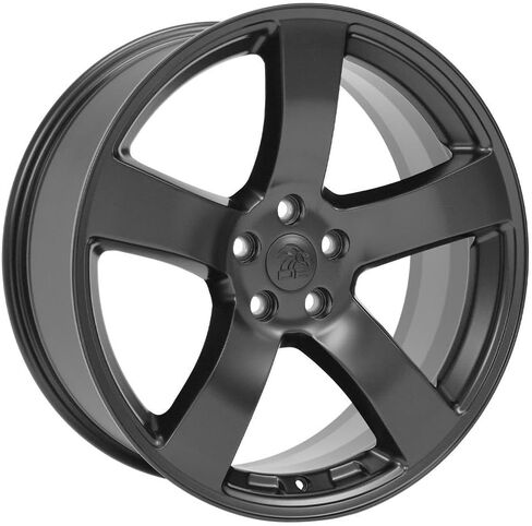OE Wheels LLC DG12-20080-5115-24B1 Satin Black Wheel Painted (20 x 8. inches /5 x 115 mm, 24 mm Offset) in Saudi Arabia