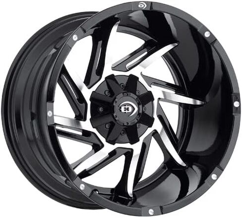 رؤية 422 Prowler 20x12 8x180-51mm أسود/عجلات حافة 20 "بوصة in Saudi Arabia