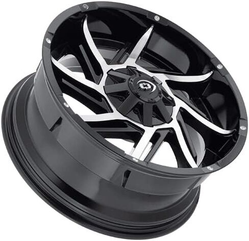 رؤية 422 Prowler 20x12 8x180-51mm أسود/عجلات حافة 20 "بوصة in Saudi Arabia