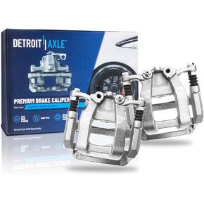 Detroit Axle - Rear Brake Calipers for Chevrolet Blazer Traverse Buick Enclave GMC Acadia Cadillac XT5 XT6, Disc Brake Calipers with Bracket Replacement in Saudi Arabia