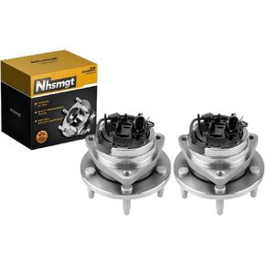513214 Front Wheel Bearing Hub Assembly Compatible with Malibu 2004-2012, G6 2005-2010, Cobalt 2008-2010, HHR 2008-2010, Aura 2007-2009 5 Lug with ABS 2pcs in Saudi Arabia
