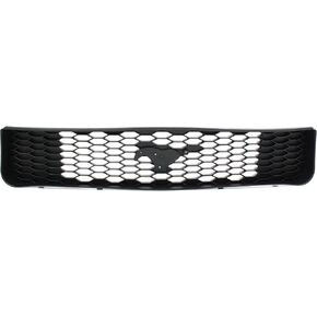 Evan Fischer Grille Assembly Compatible With Ford Mustang 2005-2009, Textured Black, Plastic in Kuwait