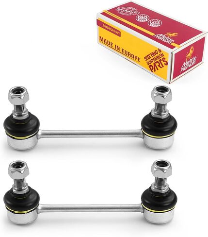 Metrix Premium Chassis Parts-2 PC SWAY SWAY BAR BAR BAR SETTEDILIZER LINK KIT FITS 2011-2016 KIA Sportage AWD ، 2010-2015 HYUNDAI TUCSON AWD ، استبدال K750594 ، صنع في أوروبا in Saudi Arabia