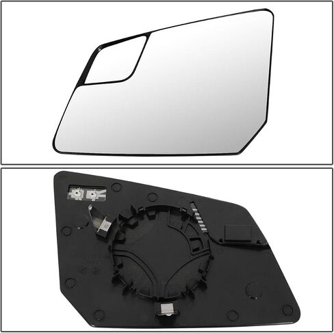Auto Dynasty OE Style Left Side Mirror w/Heated+Spotter Glass Plate Compatible with Chevy Traverse GMC Acadia 09-17 in Saudi Arabia