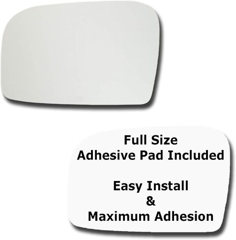 Mirror Glass + Full Size Adhesive Pad for 2008-2011 Subaru Impreza Driver Side Replacement (2008 2009 2010 2011 08 09 10 11) in Saudi Arabia