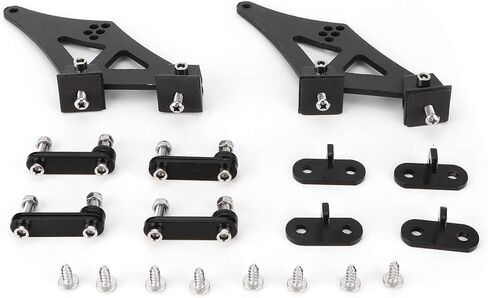5" Universal Car CNC Aluminum Alloy Rear Wing Trunk Racing Tail Spoiler Legs Mount Brackets for All Automobiles in Saudi Arabia
