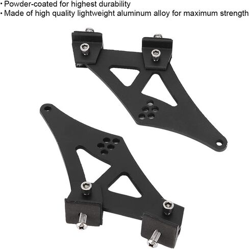 5" Universal Car CNC Aluminum Alloy Rear Wing Trunk Racing Tail Spoiler Legs Mount Brackets for All Automobiles in Saudi Arabia