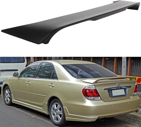 cciyu Rear Trunk Spoiler Wing With 3rd Brake Light Fits For 2002-2006 For Toyota Camry Spoiler Wing ABS in Saudi Arabia