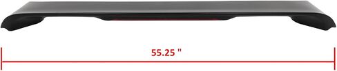 cciyu Rear Trunk Spoiler Wing With 3rd Brake Light Fits For 2002-2006 For Toyota Camry Spoiler Wing ABS in Saudi Arabia