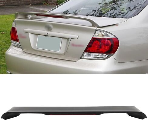 cciyu Rear Trunk Spoiler Wing With 3rd Brake Light Fits For 2002-2006 For Toyota Camry Spoiler Wing ABS in Saudi Arabia