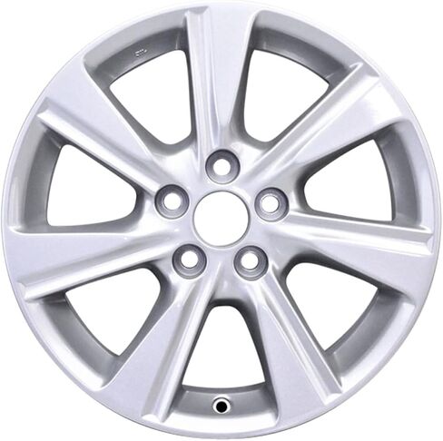 New 17x7.5" 17 Inch Silver Aluminum Alloy Wheel Rim for Toyota Highlander 2011 2012 2013 | ALY69580U20N | Direct Fit - OE Stock Specs in Saudi Arabia