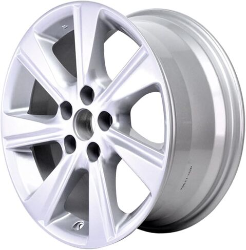 New 17x7.5" 17 Inch Silver Aluminum Alloy Wheel Rim for Toyota Highlander 2011 2012 2013 | ALY69580U20N | Direct Fit - OE Stock Specs in Saudi Arabia