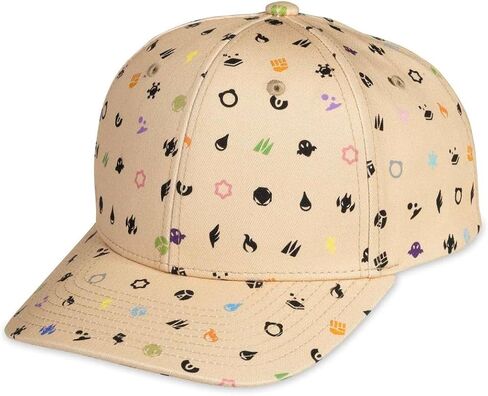 Pokémon Center Types Tan Structured Hat (One Size-Adult) in Saudi Arabia