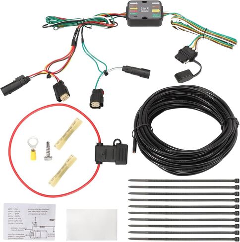 4 Way Trailer Wiring Harness Flat Output 56335 Compatible with Escape S SE SEL Titanium 2013-2016, 4 Pin Towing Hitch Trailer Wire in Saudi Arabia