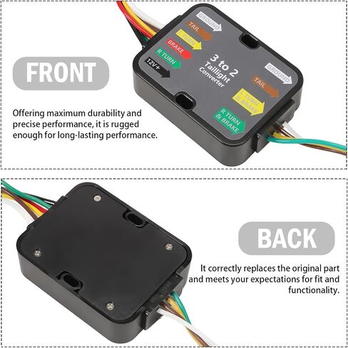 4 Way Trailer Wiring Harness Flat Output 56335 Compatible with Escape S SE SEL Titanium 2013-2016, 4 Pin Towing Hitch Trailer Wire in Saudi Arabia