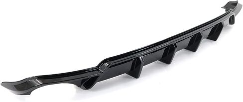 Ikon Motorsprts ، موزع الشفاه الخلفي المتوافق مع 2022-2024 Honda Civic 4-Door Sedan ، PP polypropylene Gloss Black Fe-C على غرار Canard Canard Spovers Add-On in Saudi Arabia