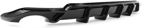 Ikon Motorsprts ، موزع الشفاه الخلفي المتوافق مع 2022-2024 Honda Civic 4-Door Sedan ، PP polypropylene Gloss Black Fe-C على غرار Canard Canard Spovers Add-On in Saudi Arabia