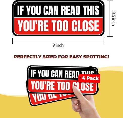 Baby on Board Car Magnet Sign 5.5 X 5.5 inch, Baby On Board Signs, Magnetic Warning Baby Safety Signs, Striking Black and Yellow, Night Reflective, Waterproof【2Pack】 in Kuwait