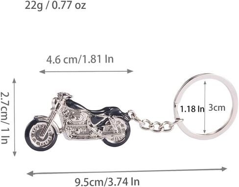 Motorcycle Motorbike Sport bike Street Key Chain, Men's Car Keychains Organizer, Keychain Keyfob, funny key chain in Saudi Arabia