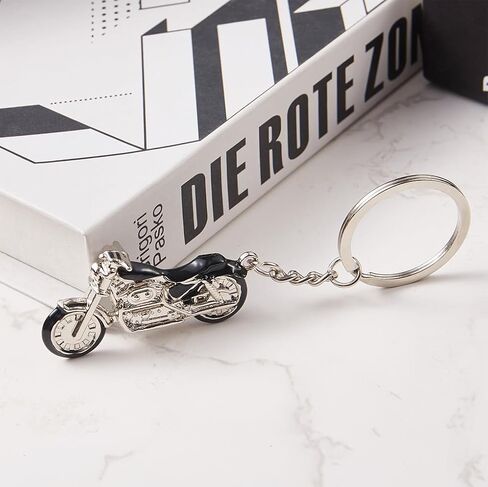 Motorcycle Motorbike Sport bike Street Key Chain, Men's Car Keychains Organizer, Keychain Keyfob, funny key chain in Saudi Arabia