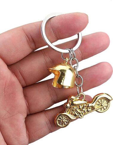Motorcycle Motorbike Sport bike Street Key Chain, Men's Car Keychains Organizer, Keychain Keyfob, funny key chain in Saudi Arabia