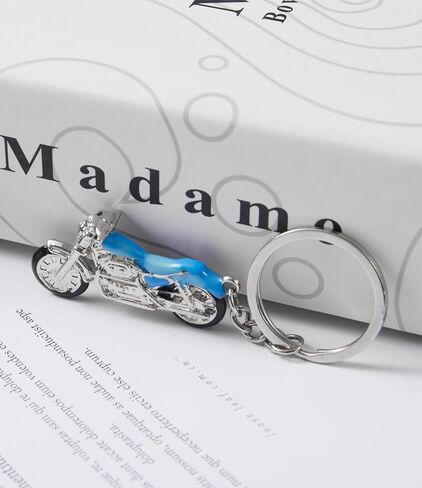 Motorcycle Motorbike Sport bike Street Key Chain, Men's Car Keychains Organizer, Keychain Keyfob, funny key chain in Saudi Arabia