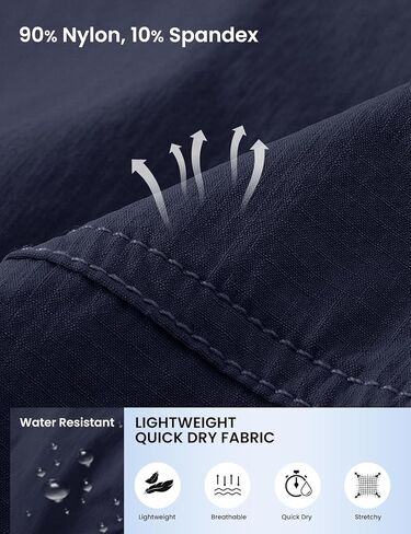 شورتات البضائع المشي لمسافات طويلة من TBMPOY للرجال 9 " in Kuwait