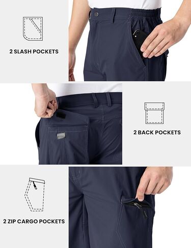 شورتات البضائع المشي لمسافات طويلة من TBMPOY للرجال 9 " in Kuwait