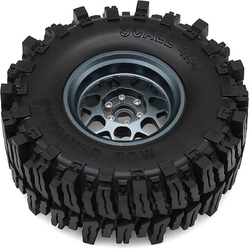 Redspider • مطاط 2.2 '' إطارات الزاحف (4pcs) التضاريس الطينية 2.2 إطارات Super Grip Tire Tire OD 130 * 55mm متوافق مع SCX10 المحوري 90047 D90 TF2 TAMIYA CC01 TRAXXAS TRX4 in Kuwait
