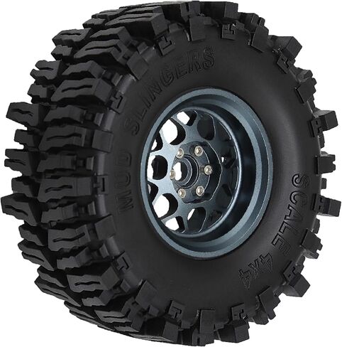 Redspider • مطاط 2.2 '' إطارات الزاحف (4pcs) التضاريس الطينية 2.2 إطارات Super Grip Tire Tire OD 130 * 55mm متوافق مع SCX10 المحوري 90047 D90 TF2 TAMIYA CC01 TRAXXAS TRX4 in Kuwait