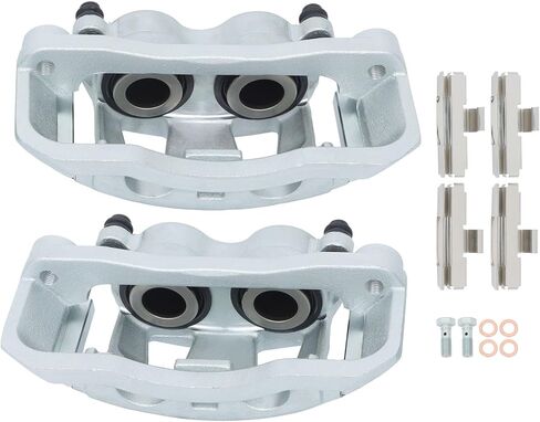 Front Brake Caliper Set Replacement for F-250 1995-1997 Replacement for E-250 1995-2005 Replacement for E-350 1995-2005 Replacement for E-450 1999-2004 in Saudi Arabia