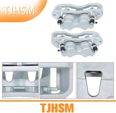 Front Brake Caliper Set Replacement for F-250 1995-1997 Replacement for E-250 1995-2005 Replacement for E-350 1995-2005 Replacement for E-450 1999-2004 in Saudi Arabia