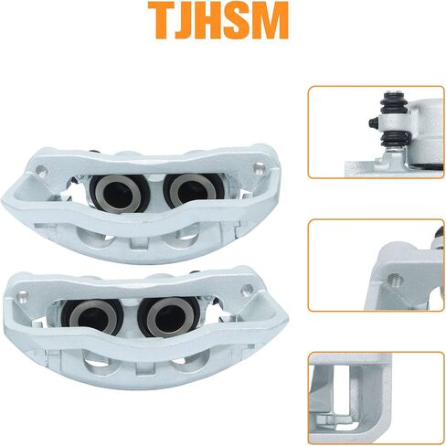 Front Brake Caliper Set Replacement for F-250 1995-1997 Replacement for E-250 1995-2005 Replacement for E-350 1995-2005 Replacement for E-450 1999-2004 in Saudi Arabia