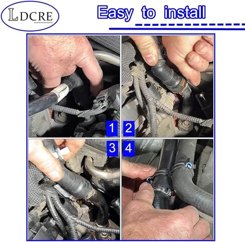 626-802 Engine Heater Hose Inlet & Outlet Assembly,Compatible With Ford Models F-150 2015 2016 2017, Replaces Part Number 626-802 626802 FL3Z-18472-K FL3Z18472K in Saudi Arabia