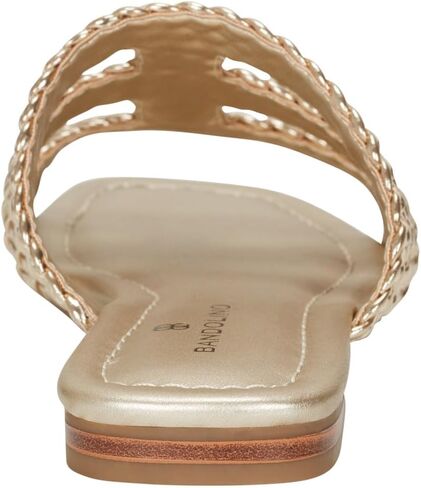 Bandolino Women's Sumer Flat Sandal, Gold 710, 9 in Saudi Arabia