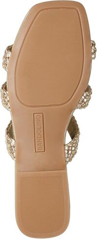 Bandolino Women's Sumer Flat Sandal, Gold 710, 9 in Saudi Arabia