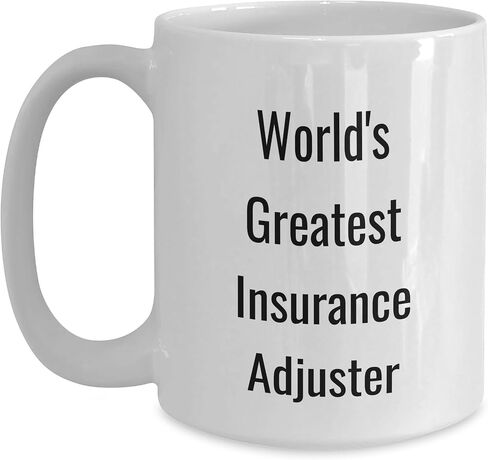 World's Greatest Insurance Adjuster Funny Motivational Mug Gifts for Insurance Adjusters on Christmas Unique Presents from Insurance Professionals to Insurance Enthusiasts in Saudi Arabia