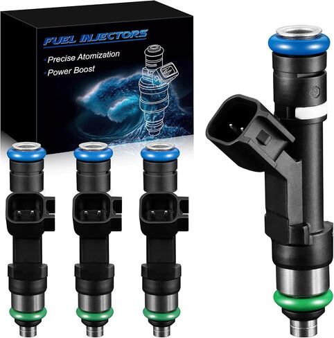 0280158162 Fuel Injectors Fit For:-Ford 2009-2020 Escape, 2010-2020 Fusion, 2014-2020 Transit Connect For:-Lincoln 2011-2012 MKZ For:-Mazda 2009-2011 Tribute Milan Mariner 2009-2011 (4 Pcs) in Saudi Arabia