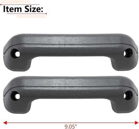 RLB-HILON 2PCS Armrest Door Pull Handle Compatible with Nissan Navara Hardbody D21 D22 1986-1997, Gray Color in Saudi Arabia