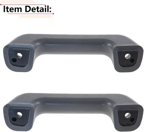 RLB-HILON 2PCS Armrest Door Pull Handle Compatible with Nissan Navara Hardbody D21 D22 1986-1997, Gray Color in Saudi Arabia