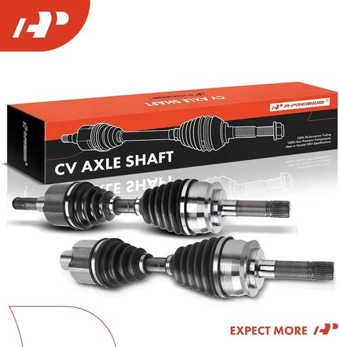 A-Premium Pair (2) مجموعة عمود محور CV الأمامي متوافق مع Ford Ranger 1996-2000 و Mazda B3000 1998-2000 ، 4WD ، سائق والركاب جانب in Saudi Arabia