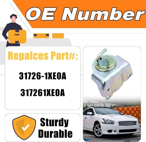 Oil Cooler Filter Compatible with Nissan Altima Maxima Murano Quest 3.5L V6 Automatic Transmission 2007-2014, Replaces# 31726-1XE0A, 317261XE0A in Saudi Arabia