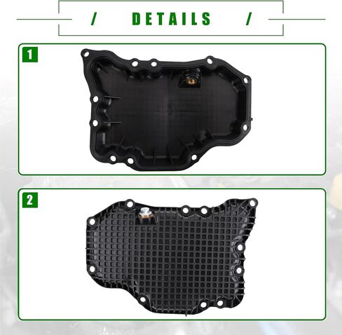 مقلاة زيت المحرك مع حشية متوافقة مع نيسان روغ X-Trail 2021-2024 1.5L استبدال 11110-6RC1B in Saudi Arabia
