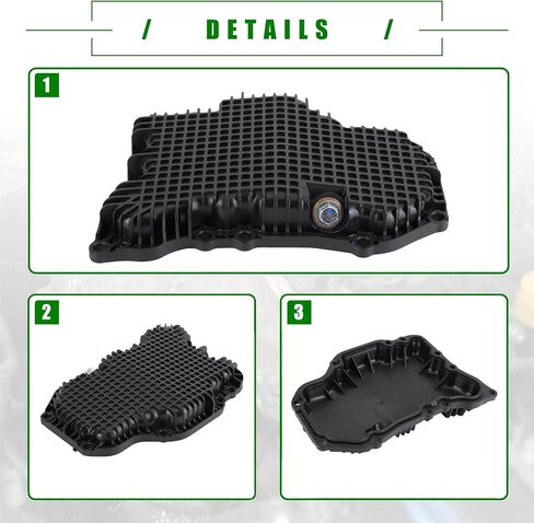 مقلاة زيت المحرك مع حشية متوافقة مع نيسان روغ X-Trail 2021-2024 1.5L استبدال 11110-6RC1B in Saudi Arabia
