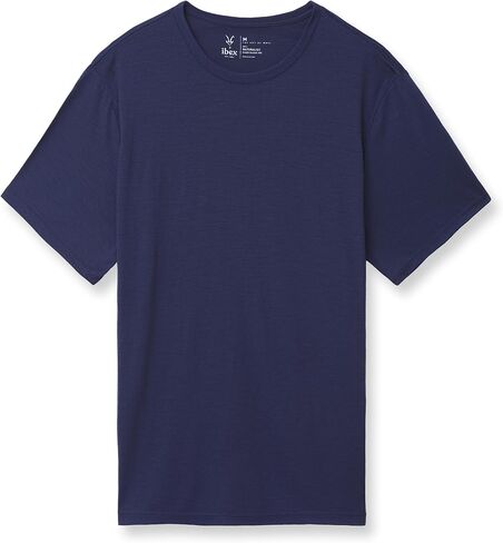 IBEX Men’s Naturalist Short Sleeve Crew Neck T-Shirt | Odor-Resistant, Moisture-Wicking Tee for Men | Base Layer with UPF 30 in Kuwait